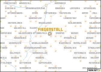 map of Fiegenstall