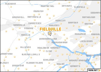 map of Fieldville
