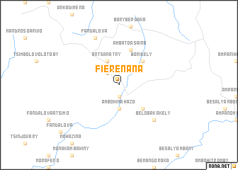 map of Fierenana