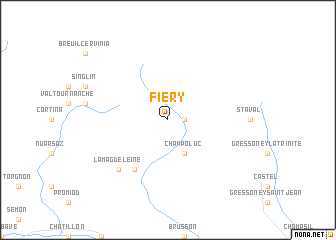 map of Fiery