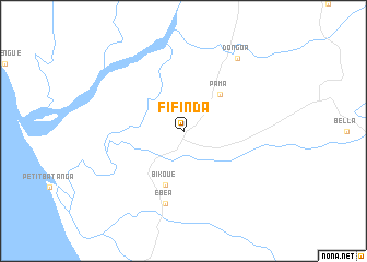 map of Fifinda