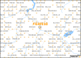 map of Figaredo