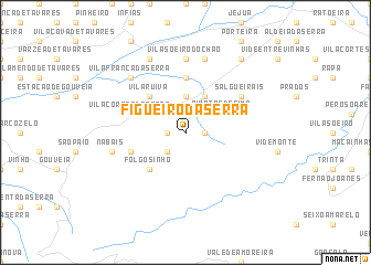 map of Figueiro da Serra