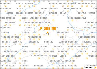 map of Figueiró