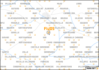 map of Fijós