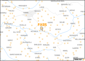 map of (( Fikas ))