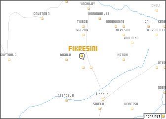 map of Fikʼre Sinī