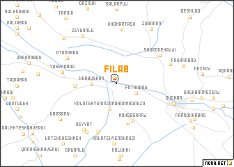 map of Fīlāb