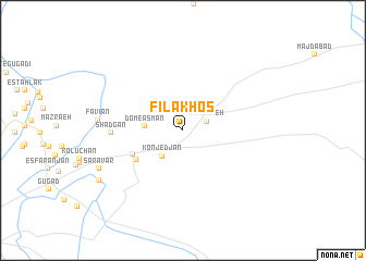 map of Fīlākhoş