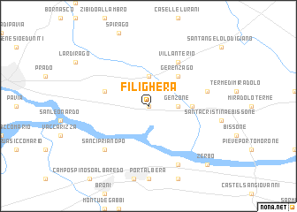 map of Filighera