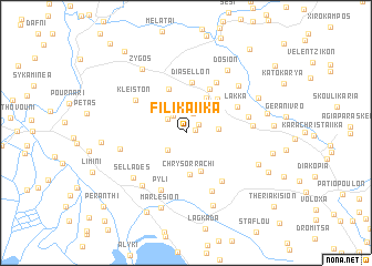 map of Filikaíika