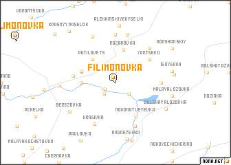 map of Filimonovka