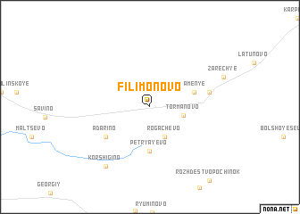 map of Filimonovo