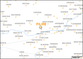 map of Filino