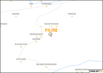 map of Filino