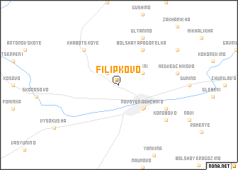 map of Filipkovo