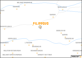 map of Filippovo