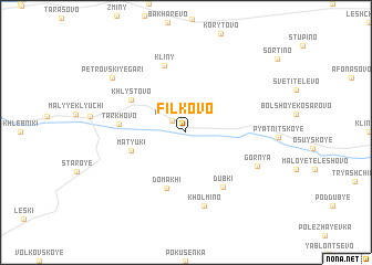 map of Filkovo