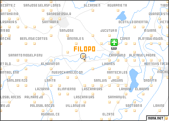 map of Filopo