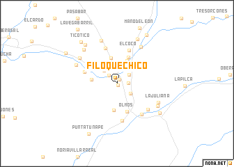 map of Filoque Chico