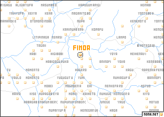 map of Fimoa