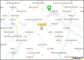 map of Fimon