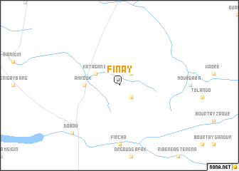 map of Finay