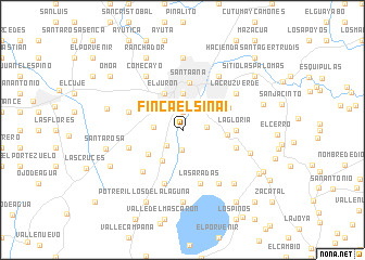 map of Finca El Sinai