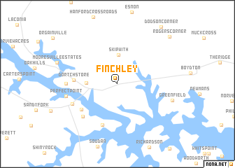 map of Finchley