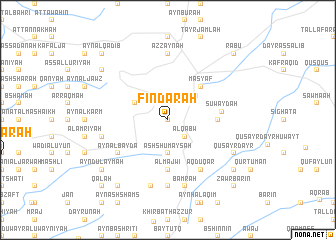 map of Findārah