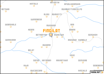 map of Fingilat