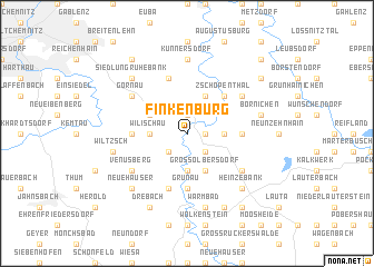 map of Finkenburg