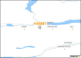 map of Finnart