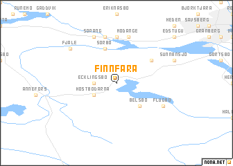 map of Finnfara