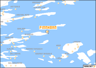 Finnhamn (Sweden) map - nona.net