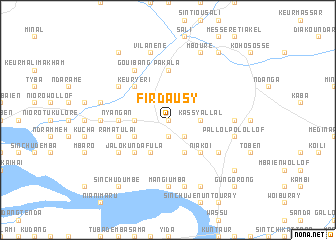 map of Firdausy