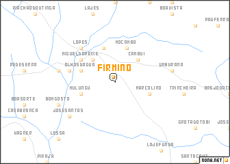 map of Firmino
