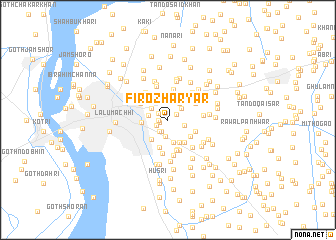 map of Firoz Haryār