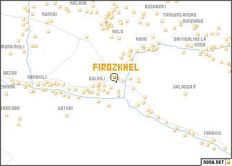 map of Fīroz Khēl