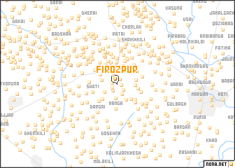 map of Firozpur