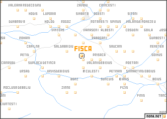 map of Fîşca