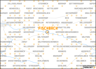 map of Fischbach