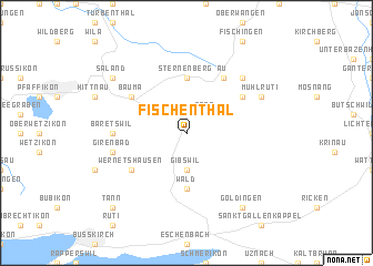 map of Fischenthal