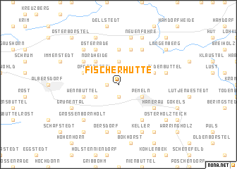 map of Fischerhütte