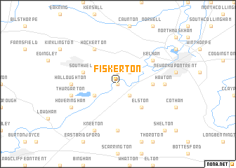 map of Fiskerton