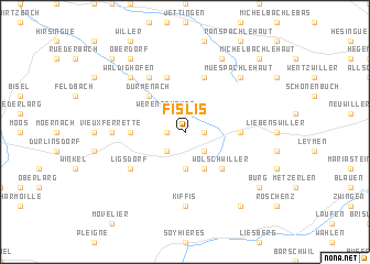 map of Fislis