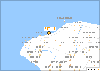 map of Fitili