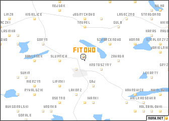 map of Fitowo