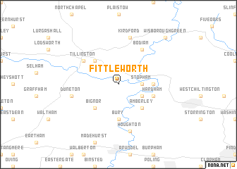 map of Fittleworth