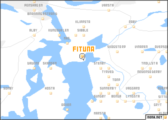 map of Fituna